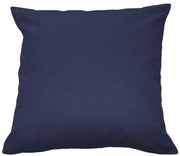 Almofada Decorativa 50x50 Tecido Suede Azul Marinho