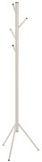 Cabideiro de Chão Mancebo Retrô Martyn Design Off White