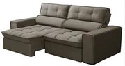 Sofá Retrátil Reclinável 3 Lugares 200cm Blanches F05 Veludo Castor -