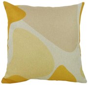 Capa de Almofada Ivory em Linho Tons Amarelo 45x45cm - AIY-0114 - Somente Capa