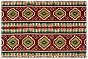 Tapete Kilim Egípcio c/ Padrão Étnico