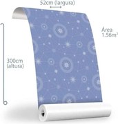 Papel de Parede Mariana Azul