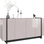 Balcão Buffet Copacabana Off White/Nogueira - Colibri