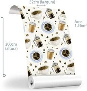 Papel de Parede Café