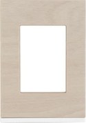Placa Suporte 4x2 3 Módulos Vertical Nordic Wood Orion Class