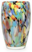 Vaso AD4 Multicor Colorido Murano Cristais Cadoro