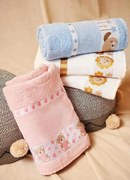 Toalha de Banho Infantil Rosa 1 Peça