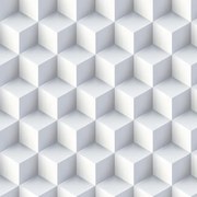 Papel de Parede Adesivo Cubos 3D