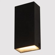 Balizador Sobrepor Led Wall 2,5W 3000K Ip65 Preto