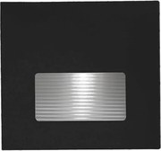 Balizador Embutir Aluminio - PRETO