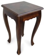 Mesa Lateral Inglesa Madeira Maciça Eucalipto Design Clássico Artesanal