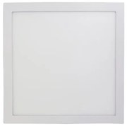 Plafon Led Embutir Metal Aluminio Branco 48W 4000K Yamamura