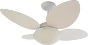 Ventilador De Teto Termoplástico Branco Vime