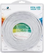 Fita De Led Neon 7W Por Metro 12V Irc80 Ip65 5 Metros - LED BRANCO NEUTRO (4000K)