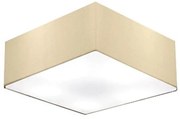 Plafon Quadrado Vivare Md-3001 Cúpula em Tecido 12/35x35cm - Bivolt