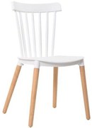 Cadeira Toquio Sala de Jantar Branco  R02 - D'Rossi