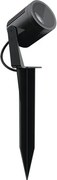 Espeto Led Aluminio Preto 18,5W 1500Lm Ip67 3000K S.Ground