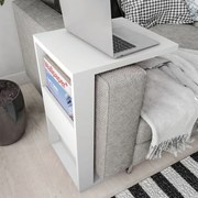 Mesa de Apoio Book Branco  - D'Rossi
