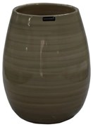 Vaso Aberto decorativo em Cerâmica Carolina Haveroth – Salar Alto Brilho