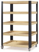 Estante Angus com Rodízios