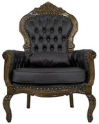 Poltrona Catarina com Tachas - Wood Prime 14876