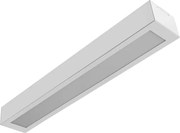 Plafon Led Sobrepor Aluminio Branco 18W Valencia - LED BRANCO QUENTE (3000K)