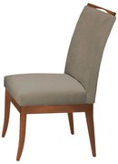 Conjunto 4 Cadeiras Sala de Jantar Lana Aveludado Cappuccino