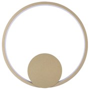 Arandela / Plafon Sunset Aro Redondo Ø30Cm Led 15W 3000K Bivolt Champa... (CP-M = Champagne)