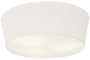 Plafon Cone Md-3004 Cúpula em Tecido 15/50x40cm Branco - Bivolt