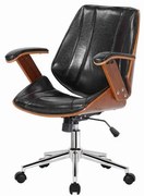 Cadeira Kopenhagen Diretor Caramelo Acabamento Madeira - 62564 Sun House