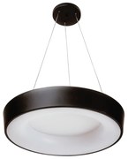 Pendente Dândi Ø53X09Cm Led 30,5W Bivolt / Redondo Base Fechada | Usin... (BT - Branco Texturizado, 3000k)