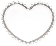 Prato de Cristal - Coração Pearl