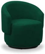 Poltrona Decorativa Orgânica Névoa Bouclê E03 - D'Rossi - Verde