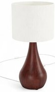 Luminaria de Mesa Lagamar Castanho 51cm - 77043 Sun House