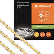 Fita De Led Cob 20W Por Metro 24V 2700K 5M Irc90