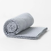 Manta Zaya Cinza Mescla - 1,20mx1,60m