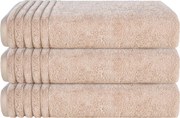 Kit 3 Toalhas de Rosto Trussardi 100% Algodão Imperiale - Nocciola  Nocciola