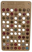Quadro Decorativo Porta Tampinhas Mdf 30x50 Vertical - D'Rossi
