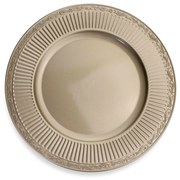 Sousplat Redondo Decorativo Natalino Champanhe 33x33x33 cm F04 - D'Rossi