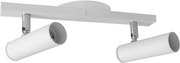 Spot Sobrepor Tubo Aluminio Branco Mini Dicroica Gu10