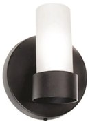 Arandela Fence Vertical Vidro Tubo 13X8X15Cm 1Xg9 - Old Artisan Ar-565... (PRETO)