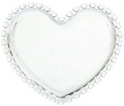 Prato de Sobremesa Coração 1 Peça