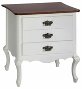 Gaveteiro Paris 3 Gavetas Liso - FS 55684