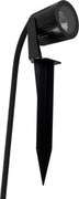 Espeto Led Aluminio Preto 6,5W 360Lm Ip67 3000K S.Ground