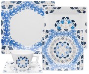 Aparelho de Jantar Porcelana Quartier Babet 30 Peças