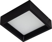 Plafon Led Sobrepor Preto Quadrado 12W 900Lm 120 4000K Deep