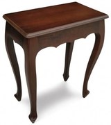 Mesa Lateral Inglesa Madeira Maciça Eucalipto Design Clássico Artesanal