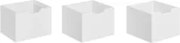 Gavetas para Nicho Organizador Kit 3 Q01 Branco - Mpozenato
