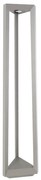 Balizador Led Aluminio 12W 3000K Ip65 80X16cm Lume - CINZA ESVERDEADO