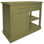 Carrinho de Chá/Bebidas com Rodízios Gavetas e Portas Benito - Arizona Kleiner